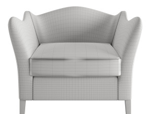 Moreau Large Armchair by Pinch Design 3D-Modell