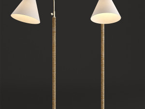 Curves No1 Floor Lamp by Hudson Valley 3D Model
