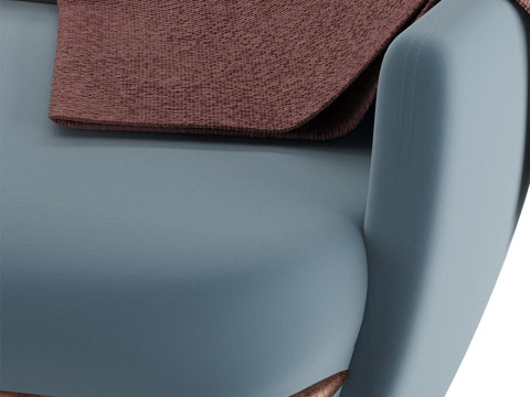 Wittmann Miles Sofa by Sebastian Herkner 3D Model