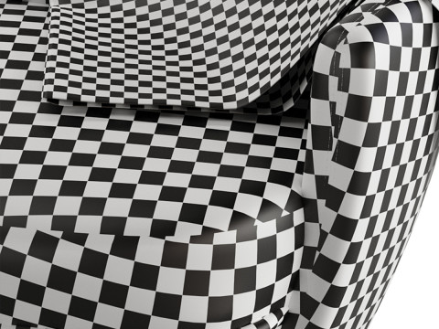 Wittmann Miles Sofa by Sebastian Herkner 3D Model