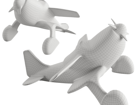 Airplane Toy Modelo 3D