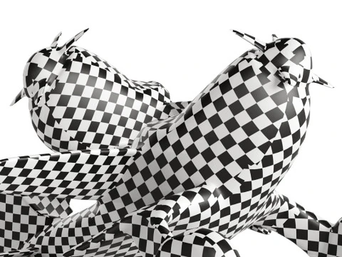 Airplane Toy 3D Model