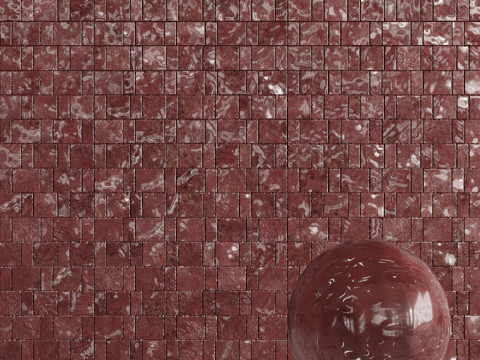 Colored Stoneware Ceramic Tiles - Seamless Material Texture CG टेक्स्चर्स