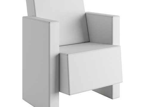 MM Auditorium Armchair By Iduna 3Dモデル