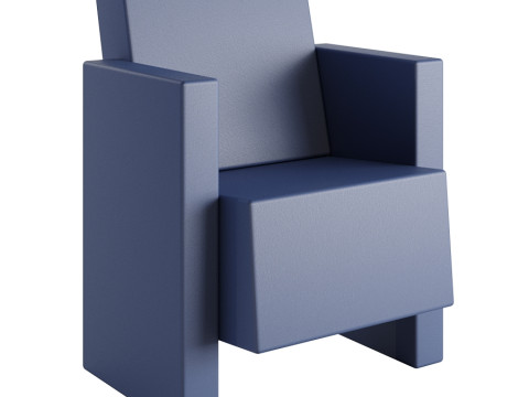 MM Auditorium Armchair By Iduna 3Dモデル