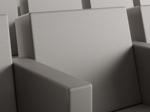 MM Auditorium Armchair By Iduna 3Dモデル