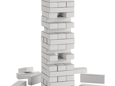Jenga Toy Modelo 3D
