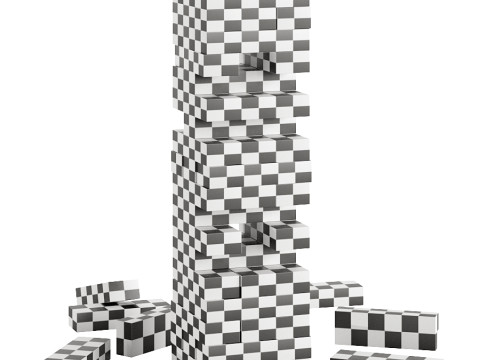 Jenga Toy Modelo 3D