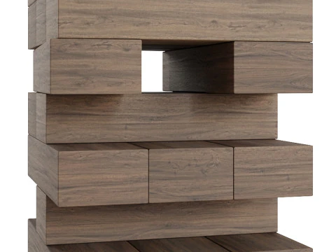 Jenga Toy 3D Model