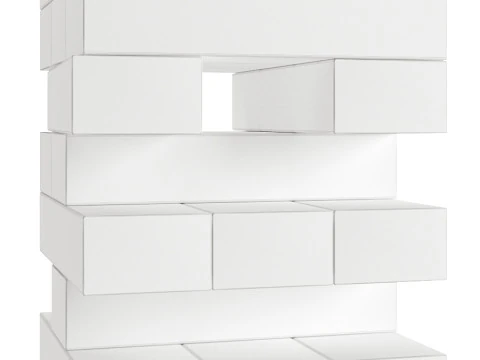 Jenga Toy 3D Model
