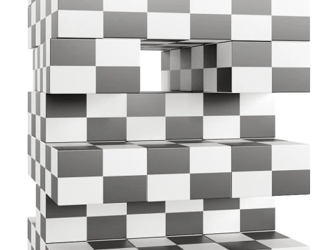 Jenga Toy 3D Model
