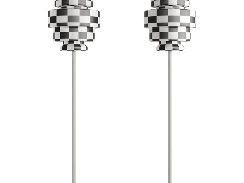 Kepi Floor Lamp by Arketipo 3D 모델