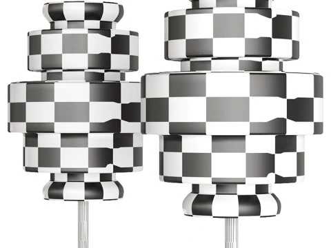 Kepi Floor Lamp by Arketipo 3D Model