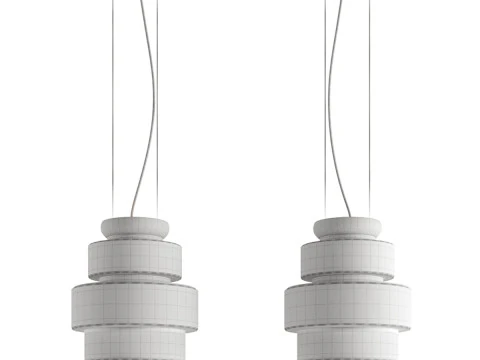 Kepi Pendant Light by Arketipo 3D Model