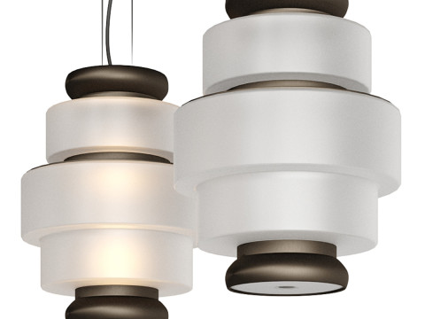 Kepi Pendant Light by Arketipo 3D 모델