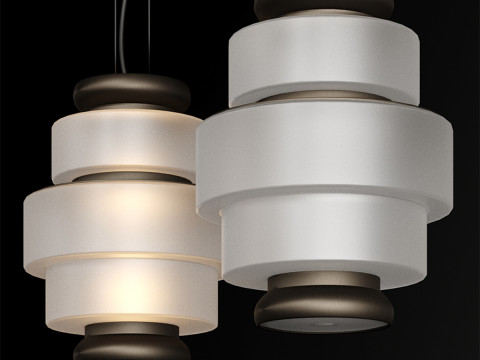 Kepi Pendant Light by Arketipo 3D 모델