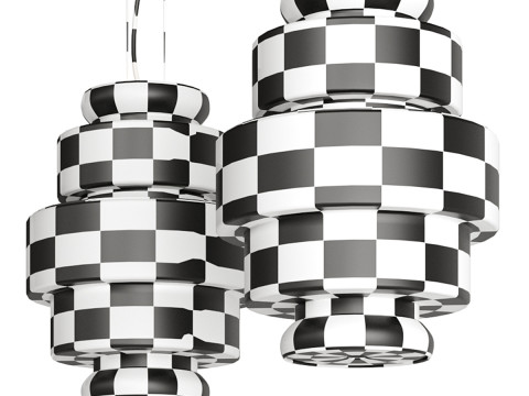 Kepi Pendant Light by Arketipo 3D 모델