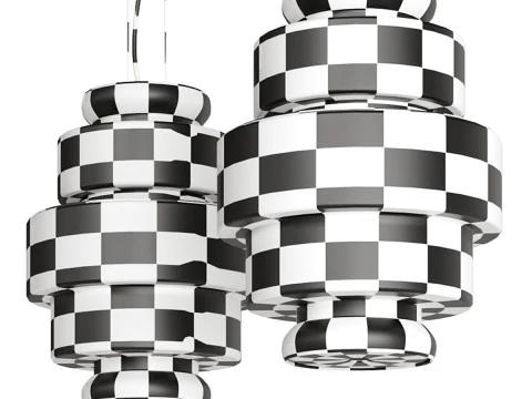 Kepi Pendant Light by Arketipo 3D Model