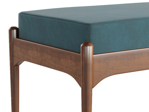 Museu Bench by Olaio 3D Model