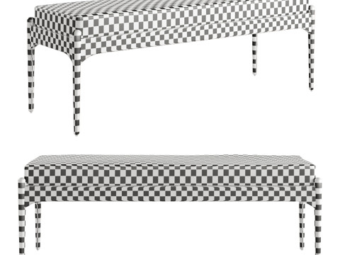 Museu Bench by Olaio Modelo 3D