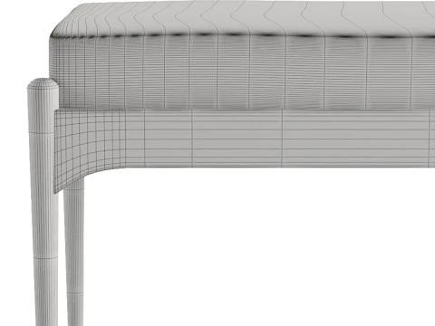 Museu Bench by Olaio 3D Model