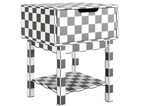 Nightstand 002 3D Model