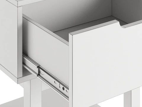 Nightstand 002 3D Model
