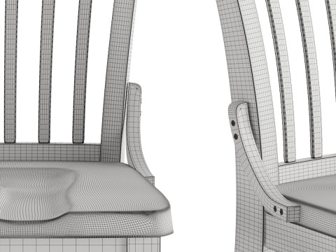 Old Chair 001 3Dモデル