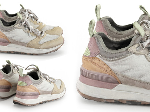 Alpine 83 Sneaker Recraft Woman by Merrel 3D 모델