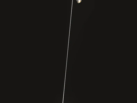 Reach 168cm Floor Lamp by Jos Muller - TossB 3D Model