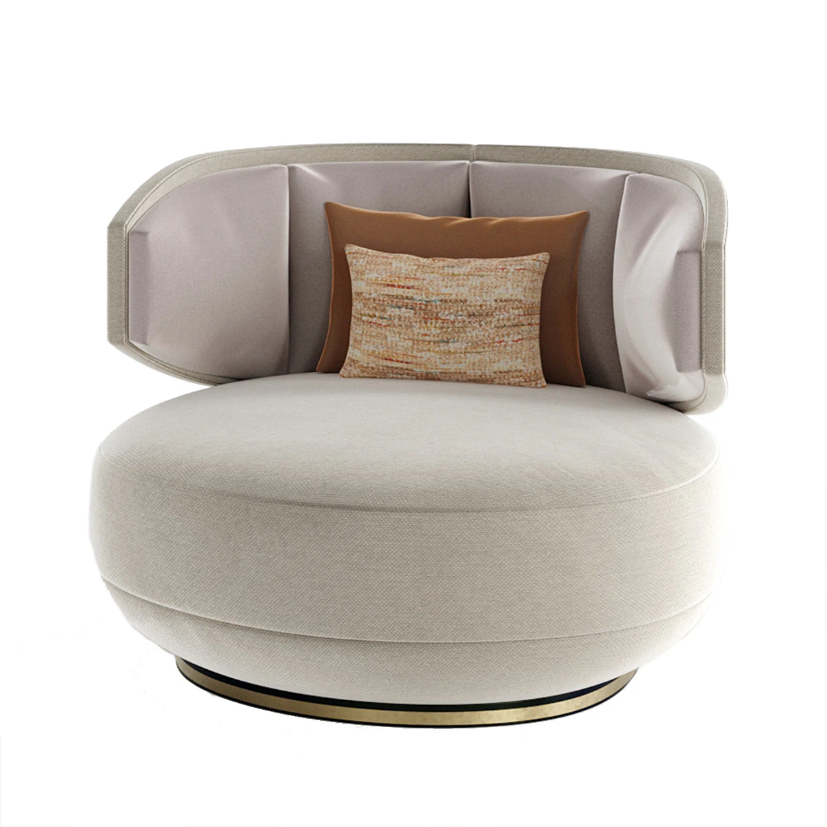 Copenhagen Armchair by Frato 3D Model .c4d .max .obj .3ds .fbx .stl .blend 