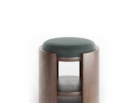 Madison Stool 45cm by Abrego 3D Модель