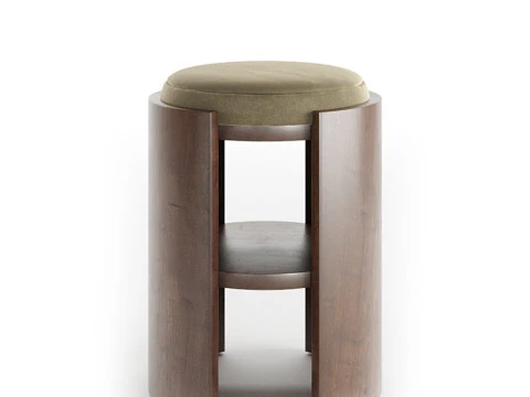 Sgabello da bancone Madison 63 cm di Abrego Modello 3D