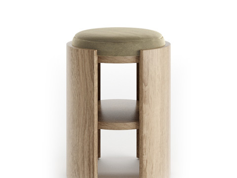 Madison Counter Stool 63cm by Abrego 3D 模型