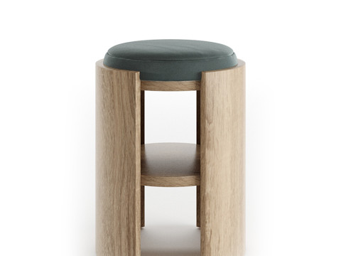 Madison Counter Stool 63cm by Abrego 3D 模型