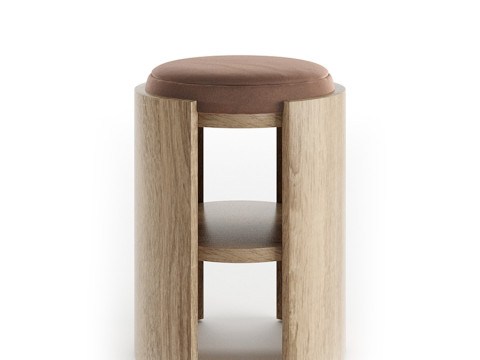 Madison Counter Stool 63cm by Abrego 3D 模型