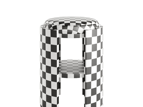 Madison Counter Stool 63cm by Abrego 3D 模型