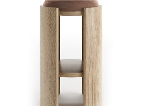 Madison Counter Stool 74cm by Abrego 3D Model