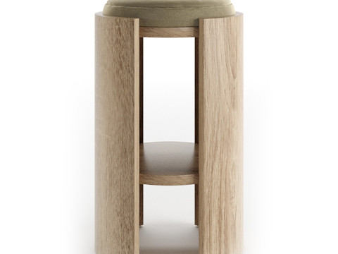 Madison Counter Stool 74cm by Abrego 3D Model