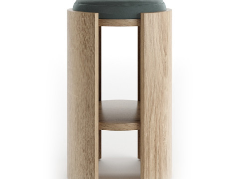 Madison Counter Stool 74cm by Abrego 3D Model