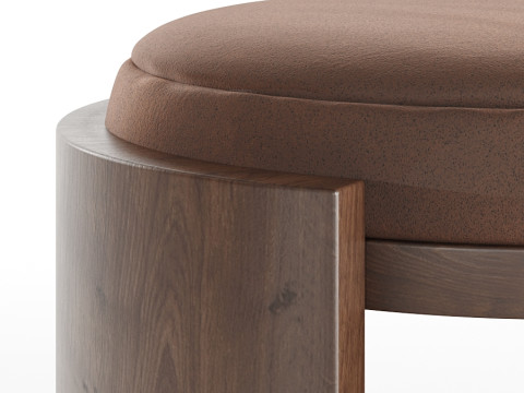 Madison Counter Stool 74cm by Abrego 3D Model