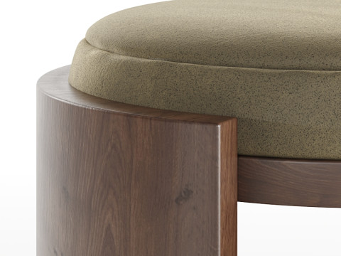 Madison Counter Stool 74cm by Abrego 3D Model