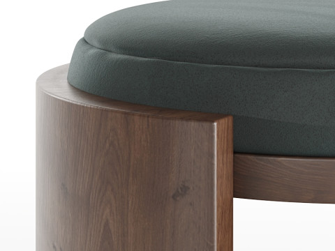 Madison Counter Stool 74cm by Abrego 3D Model