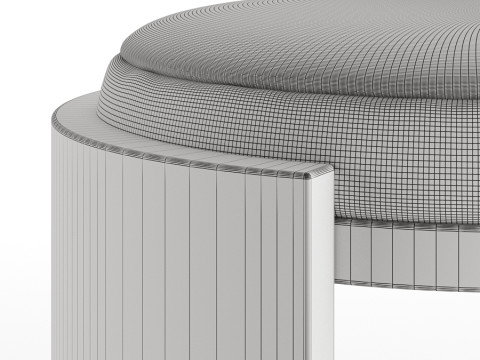 Madison Counter Stool 74cm by Abrego 3D Model
