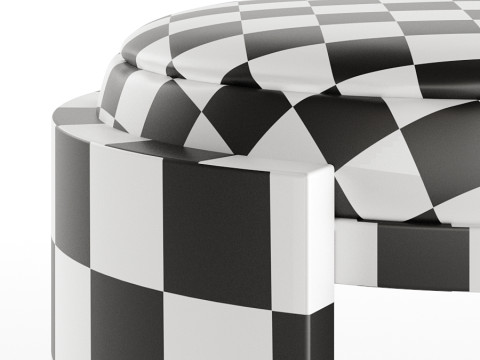 Madison Counter Stool 74cm by Abrego 3D Model