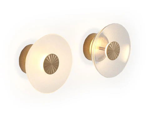 Dome Air Wall Light by Nook Collections 3D Model
