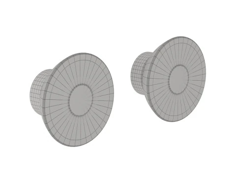 Dome Air Wall Light by Nook Collections 3D Model