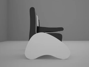 Rotating Chair With Multi-function 3D Model