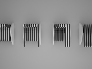Rotating Chair With Multi-function 3D Модель