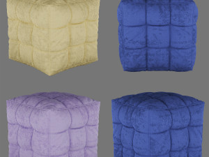 BON VIVANT POUF C3 01 Model 3D